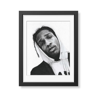 A$AP Rocky Framed Print - ArtSugar