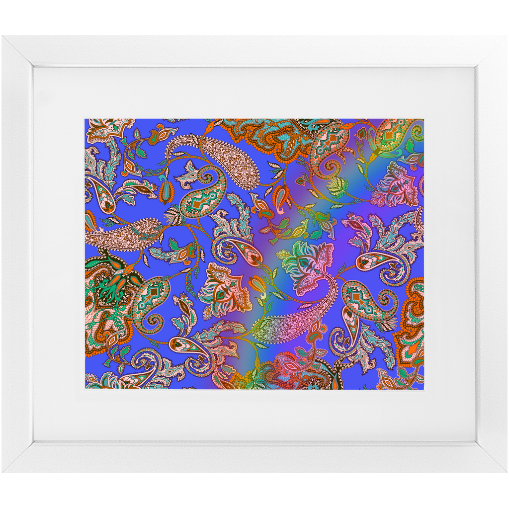 Paisley in Nature Framed Print