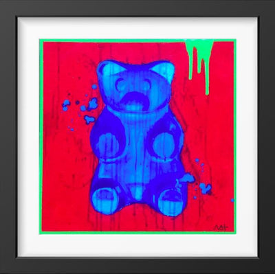 Bluebeary Framed Print - ArtSugar