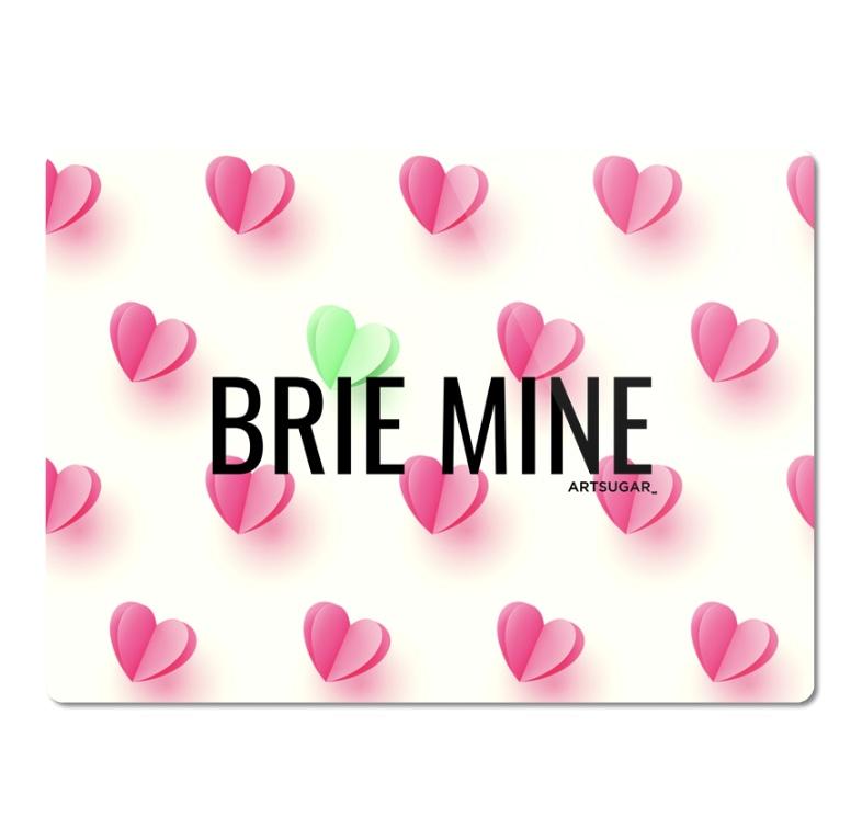 Brie Mine Glass Cutting Board - 8x11 inch - Cutting Board