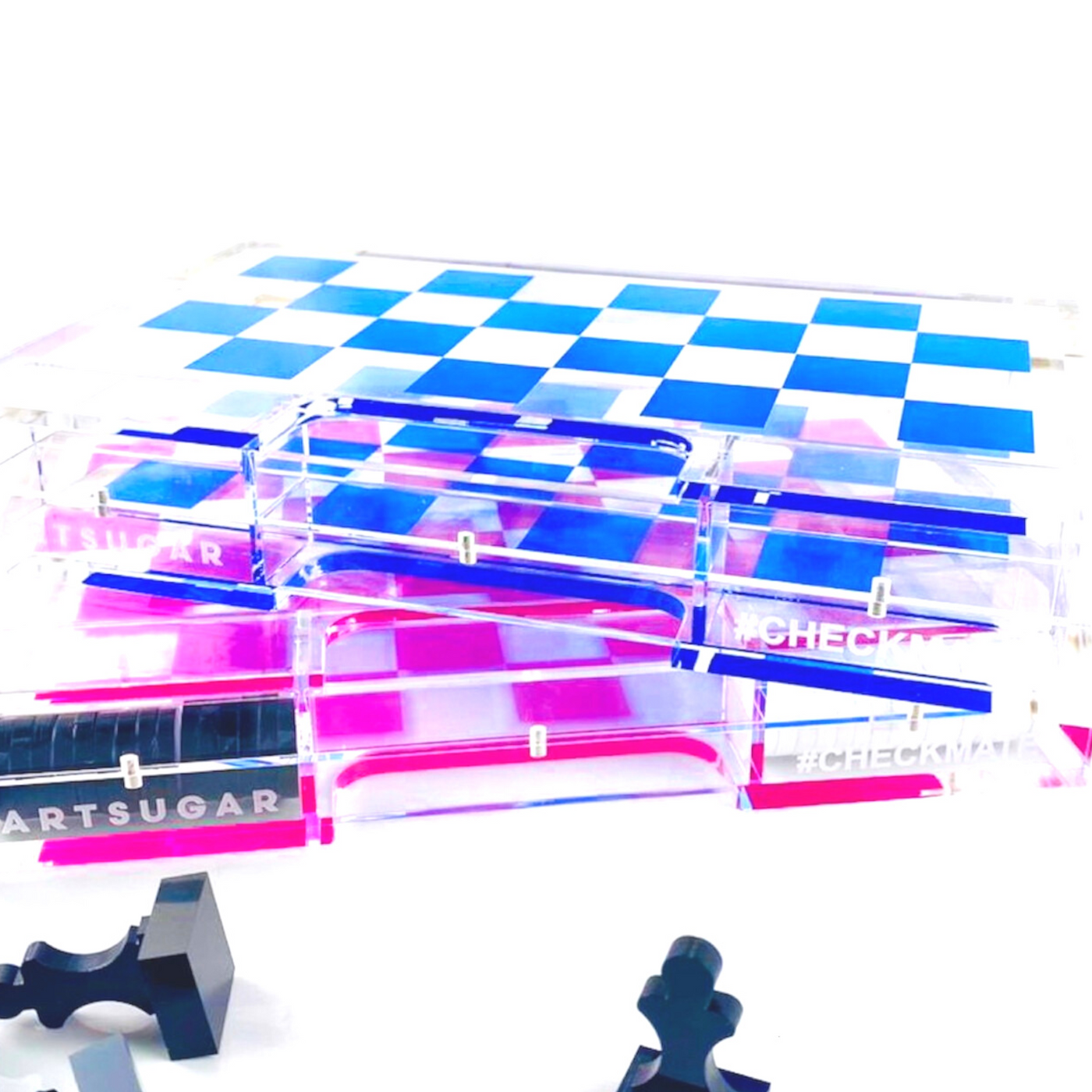 Travel Chess and Checkers Set