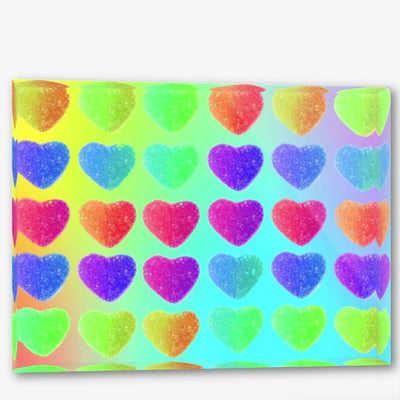 Rainbow Sugar Acrylic Block/Bookend