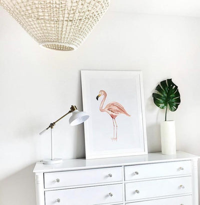 Flamingo Framed Print - ArtSugar