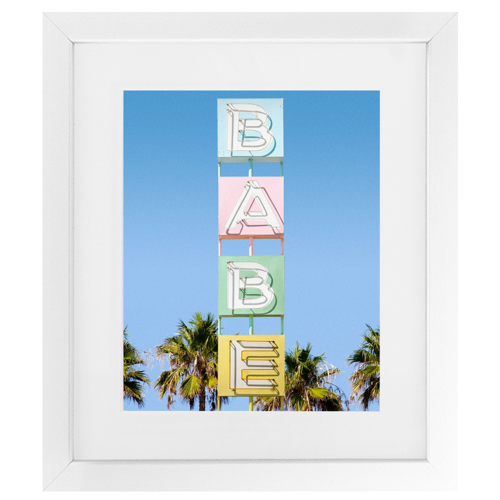 Babe Framed Print
