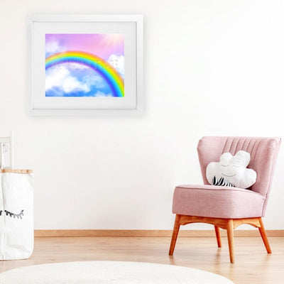 Follow The Rainbow - Framed Print