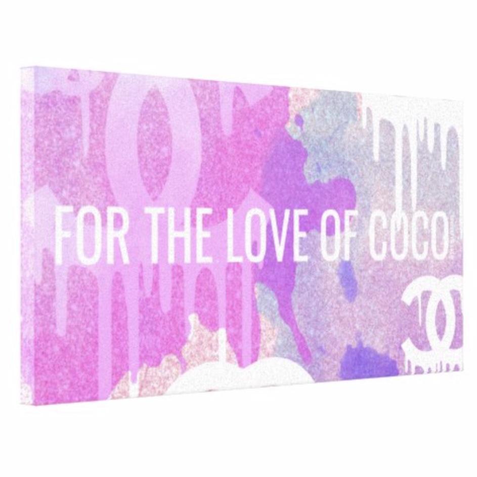 For The Love of Coco Canvas - Canvas
