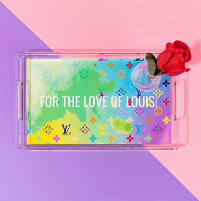 ArtSugar - For The Love of Louis Tray - ArtSugar Acrylic Trays