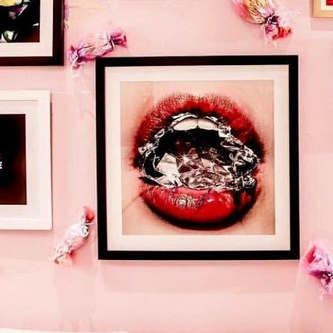 Garnet Mouth Framed Print - ArtSugar