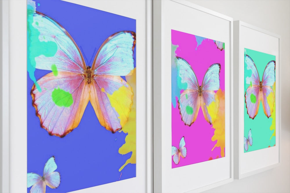 Giving Me Butterflies - Framed Print