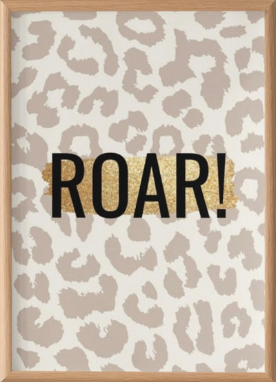 Roar! Framed Print