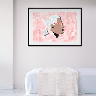 Karl with a K Framed Print