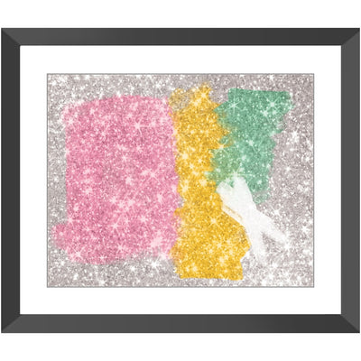 Marks The Spot - 22x26 / Black Frame - Limited Edition Print