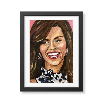 Michelle Obama Framed Prints - ArtSugar