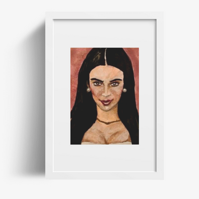Kim Kardashian Framed Print - ArtSugar
