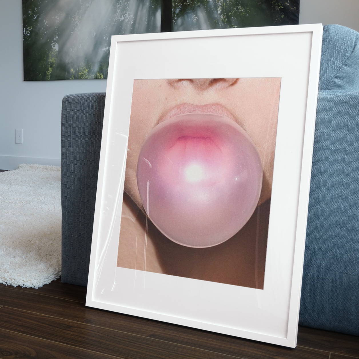 Bubble Framed Print - ArtSugar
