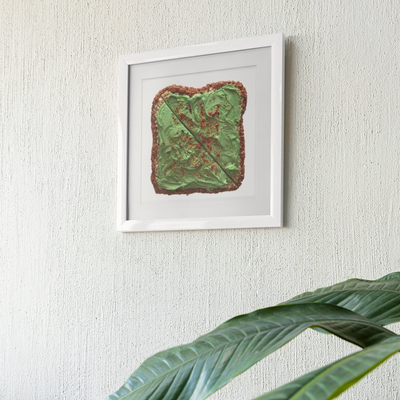 Avocado Toast Framed Print