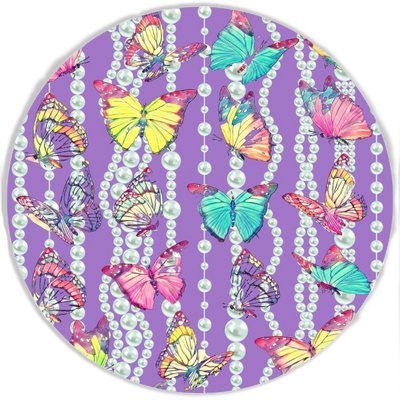 Pearly Butterfly | Acrylic Mountable Round