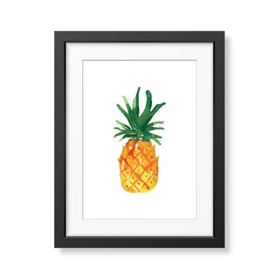 Pineapple Framed Print - ArtSugar