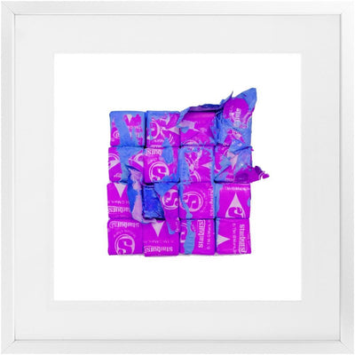 Polpis / Bright Purple - Framed Print