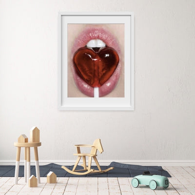 Sweet Love Framed Print - ArtSugar