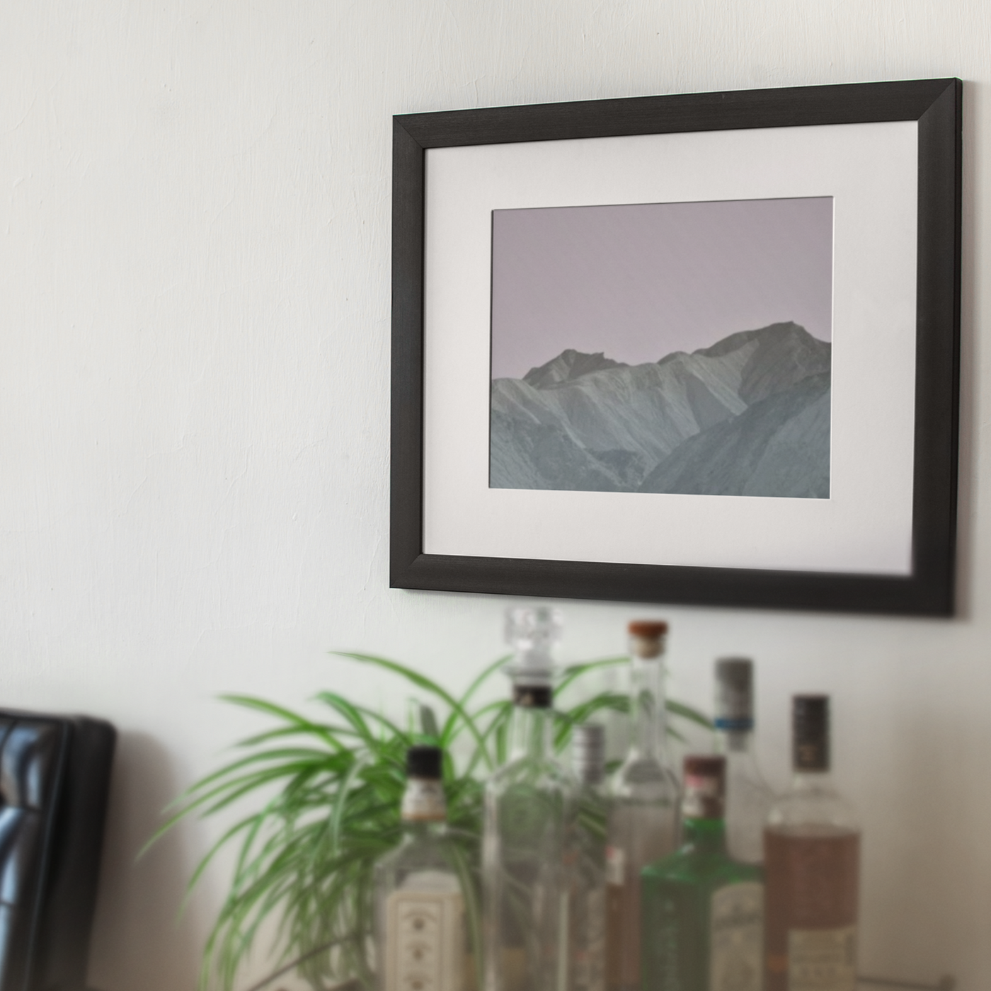 Death Valley Moon 2 Framed Print