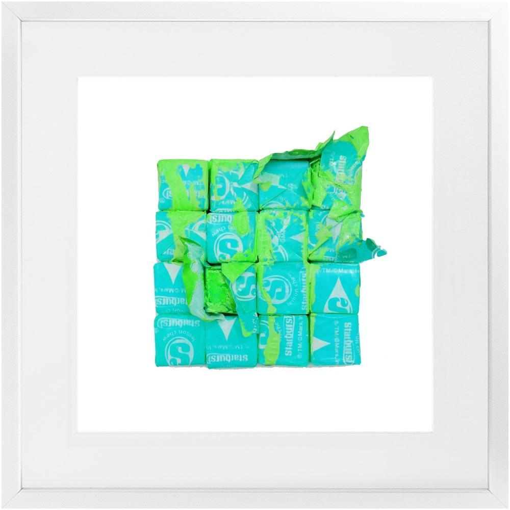 The Box / Turquoise - Framed Print
