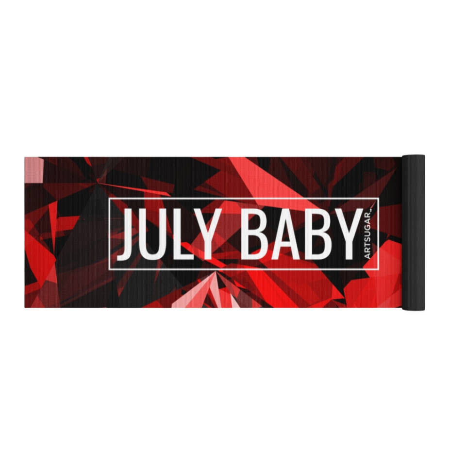 July Baby Yoga Mat (ruby)