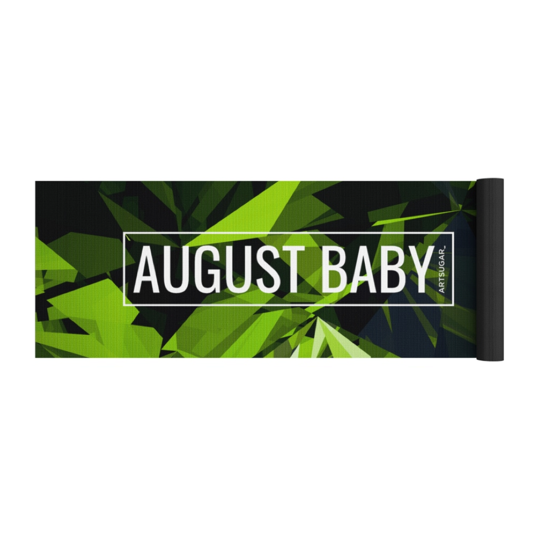 August Baby Yoga Mat (peridot)