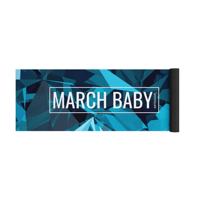 March Baby Yoga Mat (aquamarine)