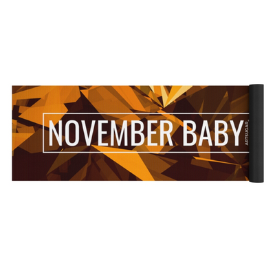 November Baby Yoga Mat (citrine)